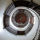 Diese tolle gusseiserne Treppe findet man im Jagdschloss Granitz auf Rügen .....