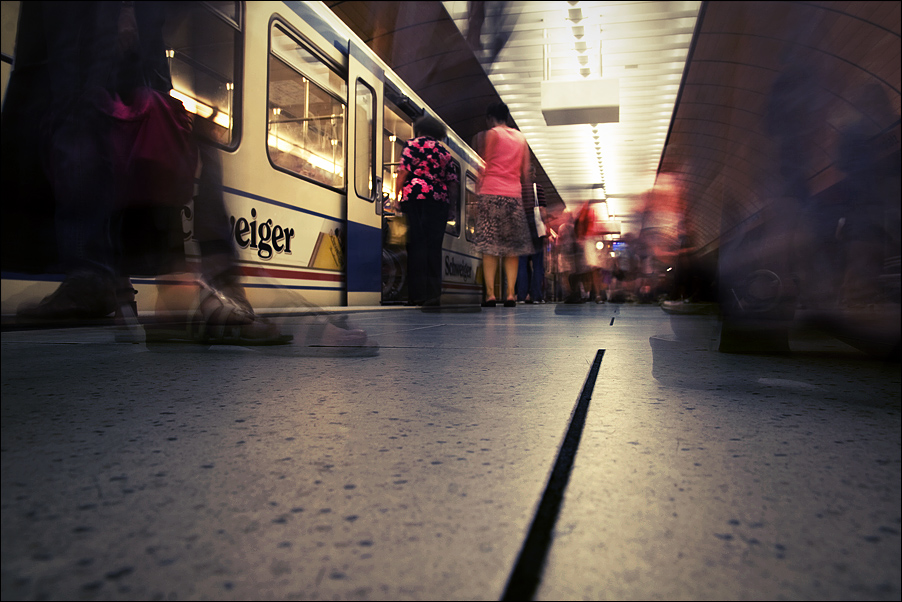 Diese U-Bahn fährt nicht an die Fashion-Week