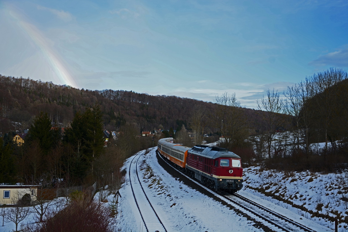 Diesel, Schnee und Regenbogen