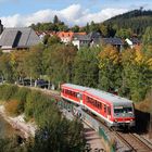 Dieselersatzverkehr auf der Dreiseenbahn...