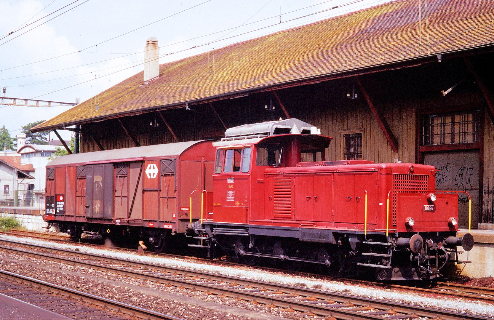 Diesellok 18826 der SBB