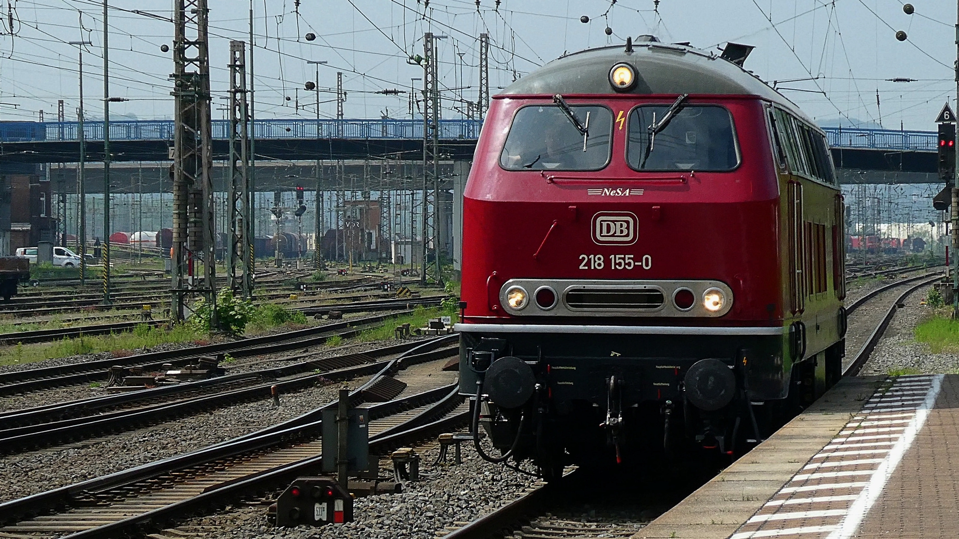 Diesellok 218-155-0 - Hagen-Vorhalle