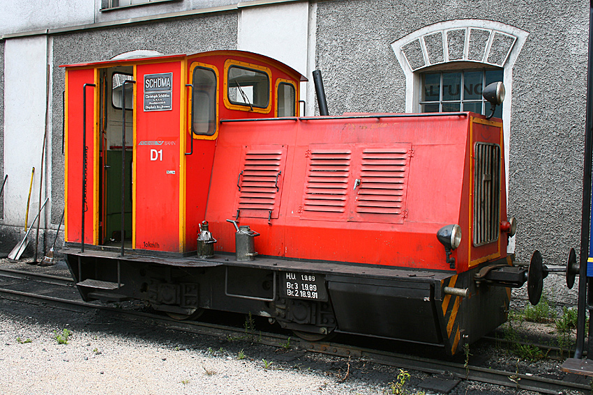 Diesellok D1 der Achenseebahn / Tirol