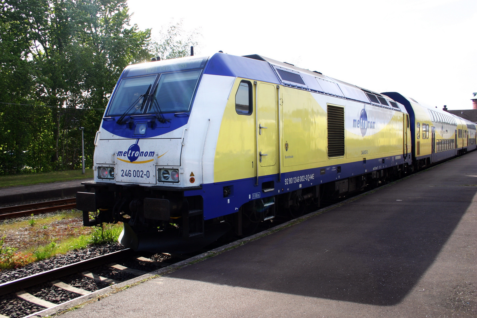 Diesellok der Metronom