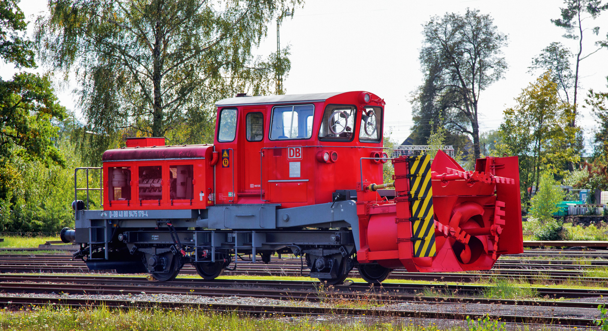 Diesellok-Schneeschleuder BR 832