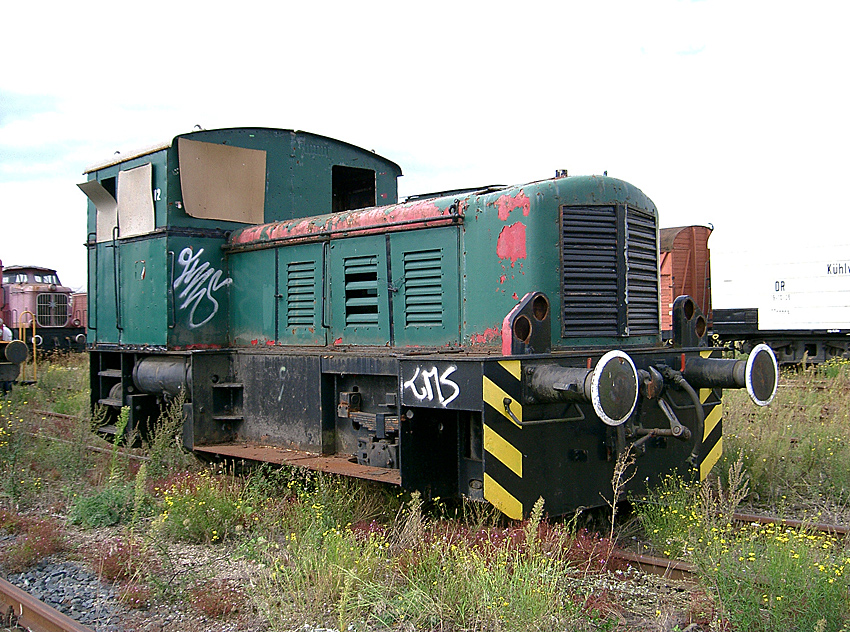 Diesellok V13 des Deutschen Werkbahnmuseum Hannover