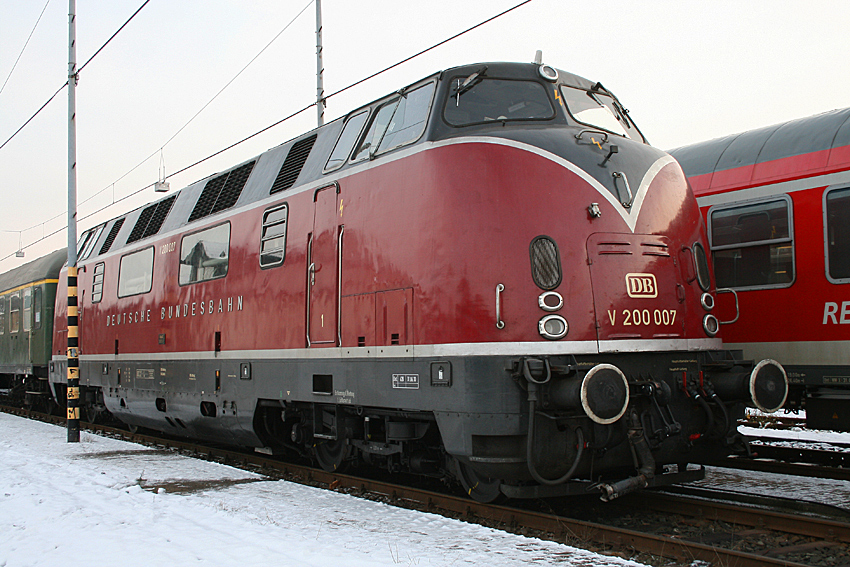 Diesellok V200 007 in Goslar