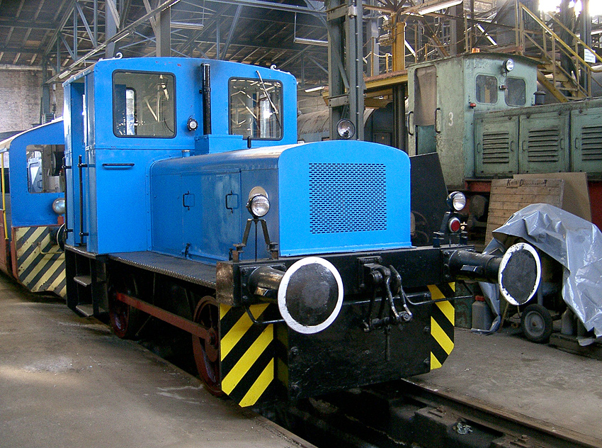 Diesellok V300 des Rheinischen Industriebahn Museum Foto & Bild