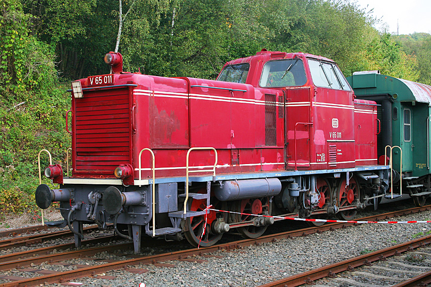 Diesellok V65 011 des DB-Museums