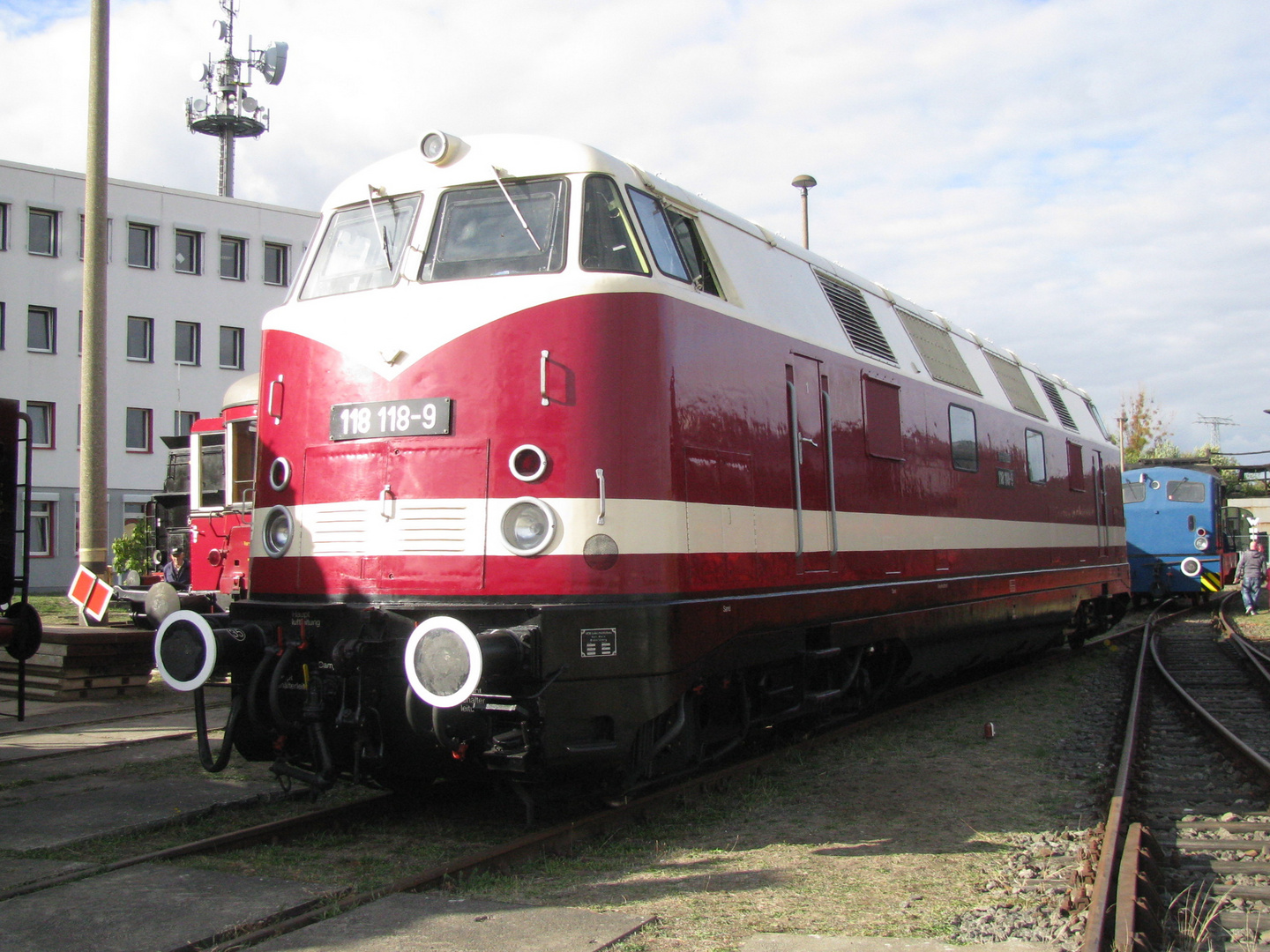 Diesellokomotive 118 118-9 "DR"