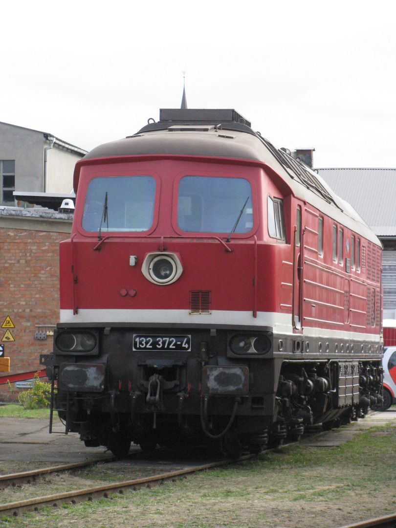 Diesellokomotive 132 372 der DR