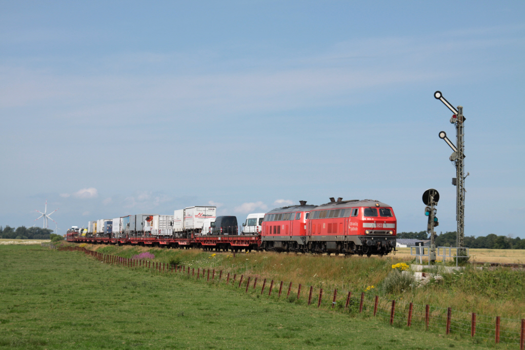 Dieselndes Doppelpack im norddeutschen Flachland