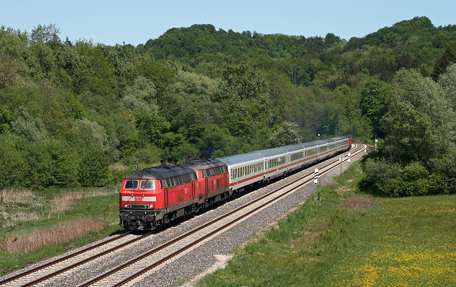 Dieselspektakel im Schussentobel