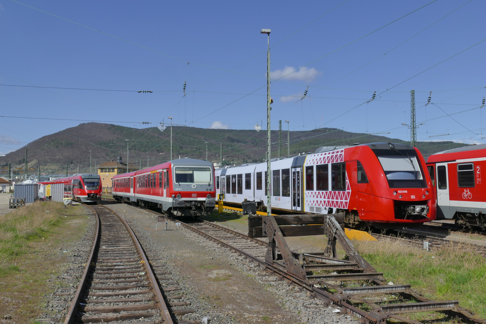 Dieseltriebwagen im Südwesten