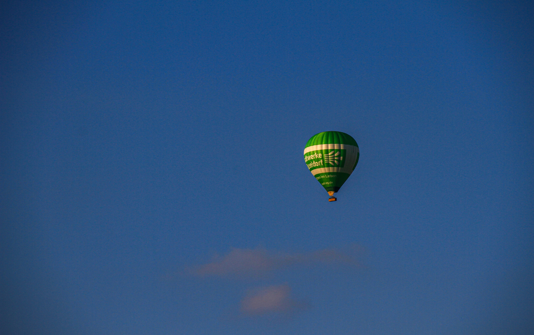 Diesen Ballon konnte ich....