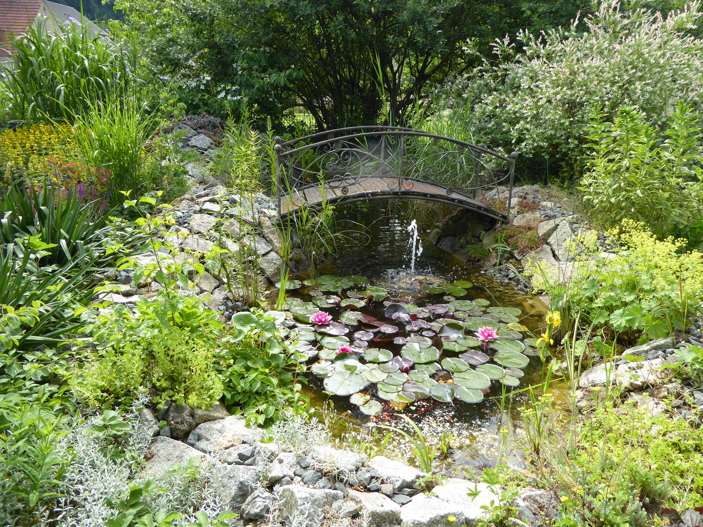 Diesen idyllischen Garten...