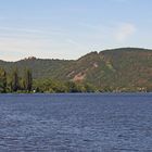 Dieser Blick in den Stau der Labe(Elbe) zum Dubitzer Kirchlein...