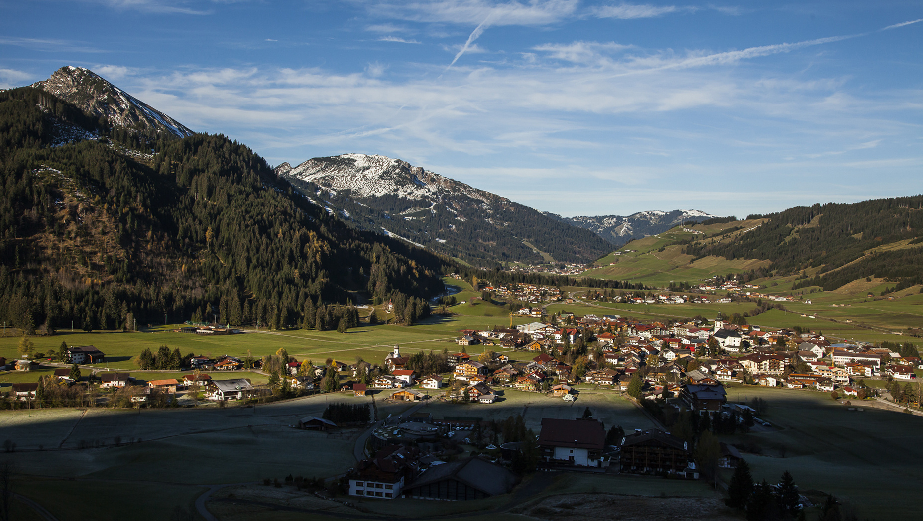 Dieser Blick ins Tannheimer Tal...