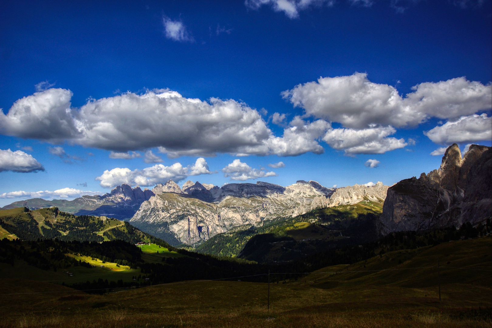 dieser herrliche Ausblick in die Landschaft