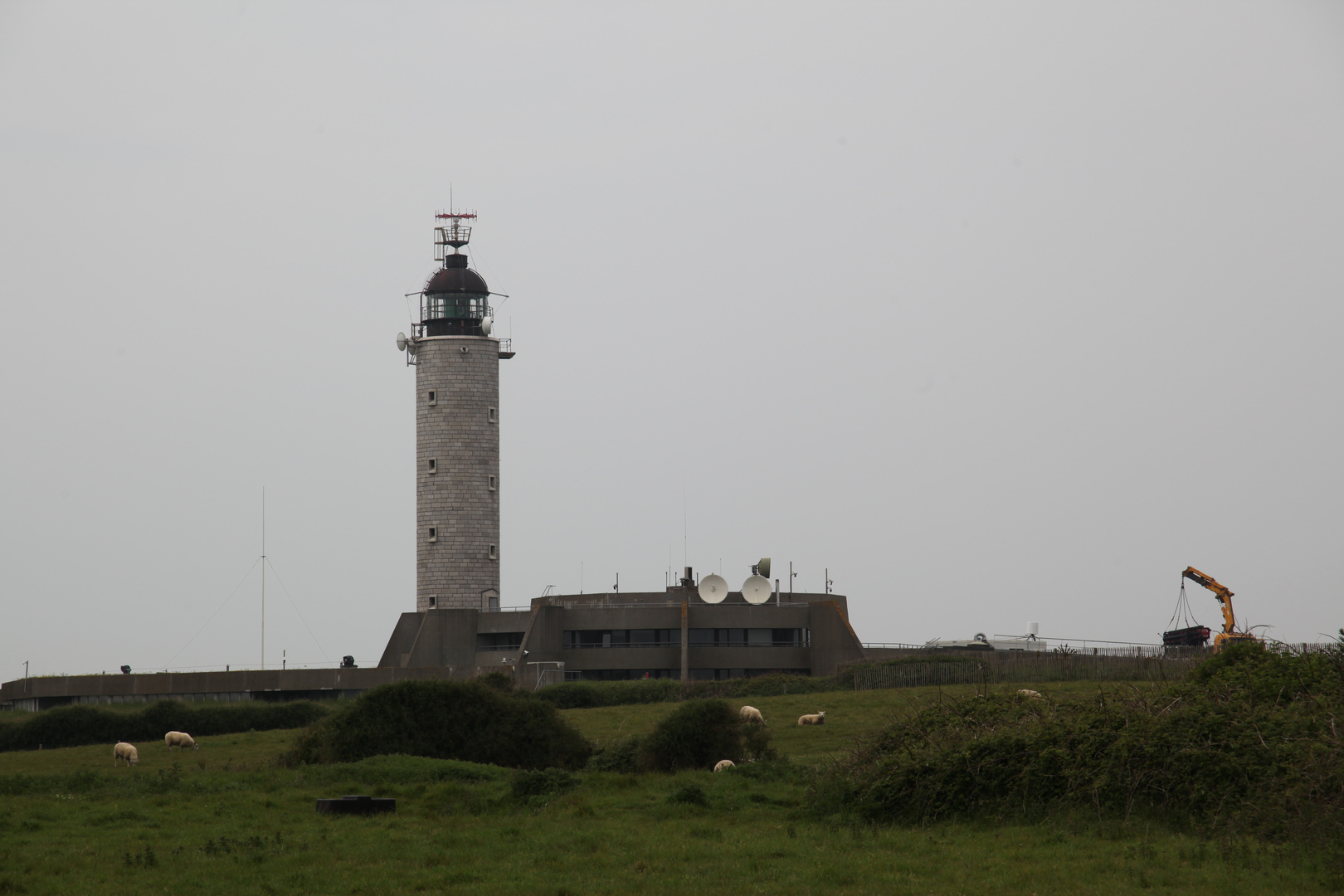 Dieser Leuchtturm von Dippe in Normandie 