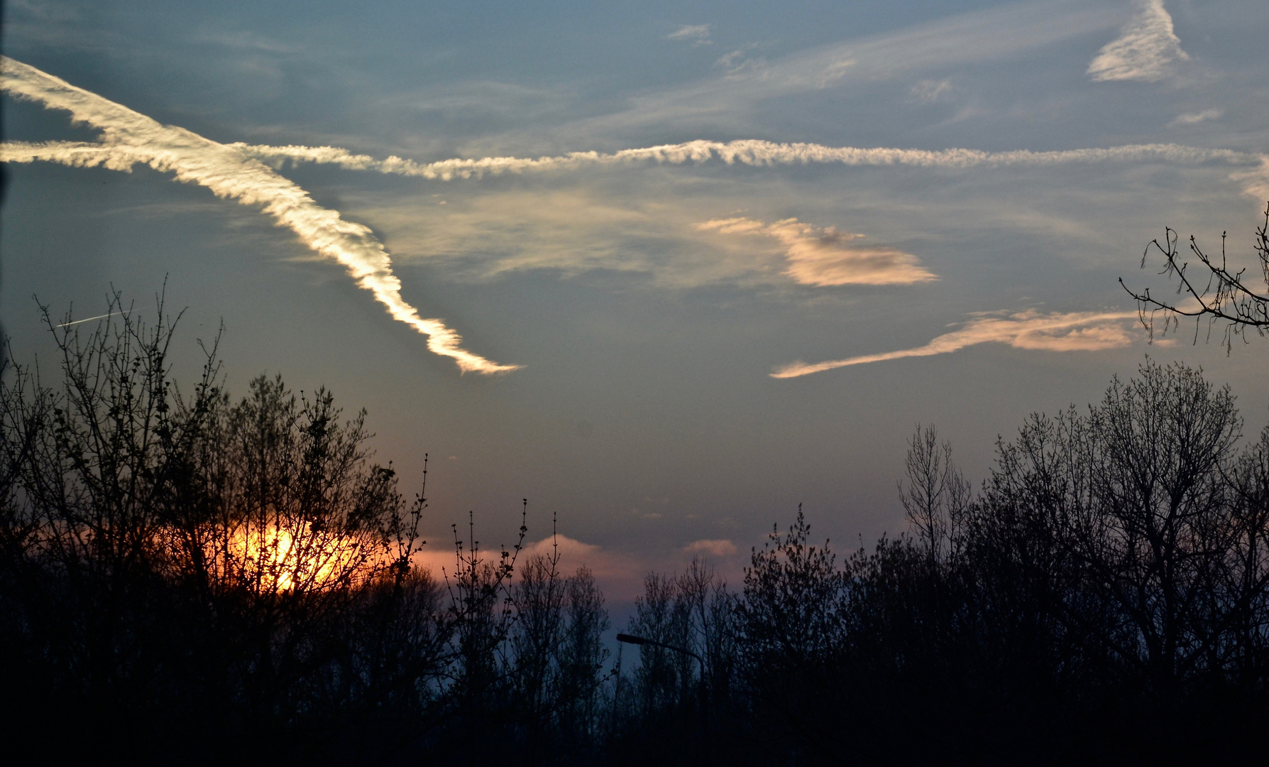 Dieser schöne Abendhimmel …