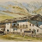 Dieses Aquarell "Bauernhof in Tirol" wurde mir von Mara Felicita einer Künstlerin, Sängerin,...
