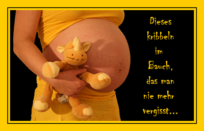 Dieses kribbeln im Bauch................