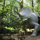 Dieses TRICERATOPS war sogar begehbaran der Seite