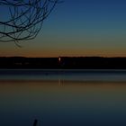 Diessner Kircherl am Ammersee zur blauen Stunde