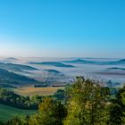 Dieteröder Klippen im Nebel