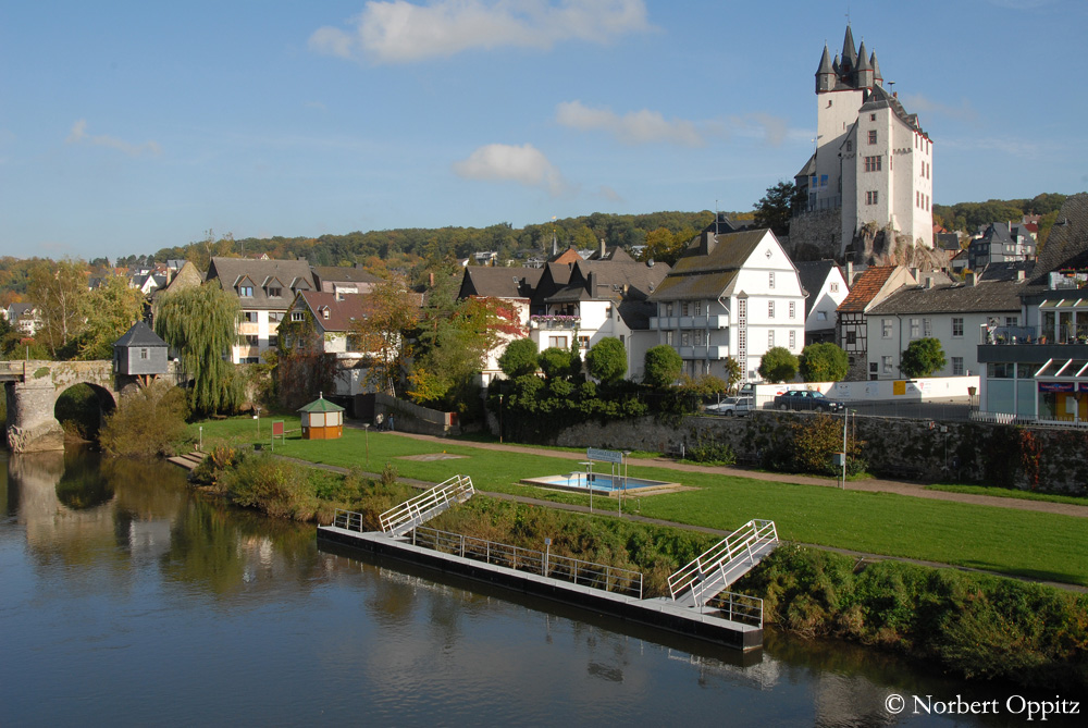 Diez / Lahn mit Schloß Foto