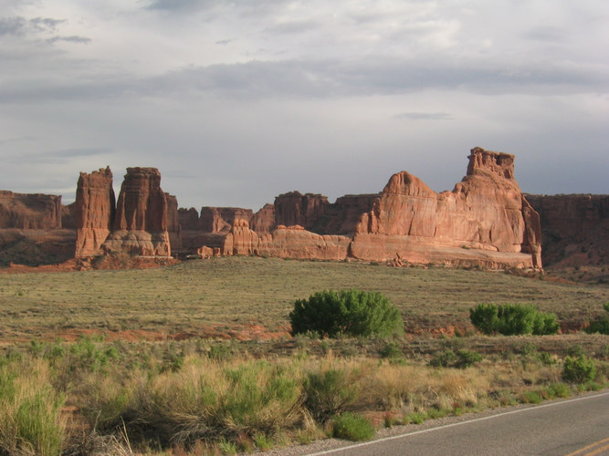 Different view of Arches National Park