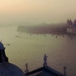 Diffuses Licht über Venedig