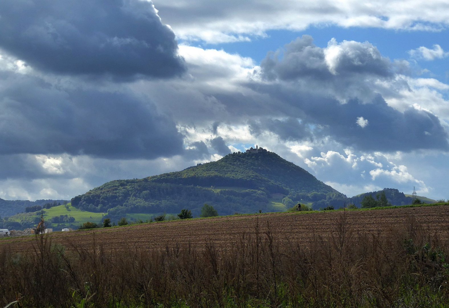 Diffuses Licht- und Schattenspiel