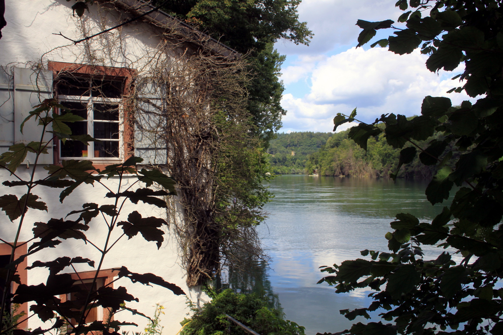 DiGa Schloß Beuggen 015 (Rheinblick) Teilansicht.