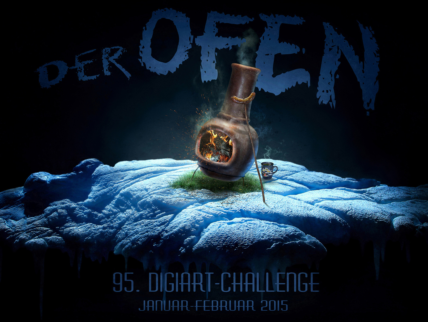 Digiart-Challenge 95 "Der Ofen"