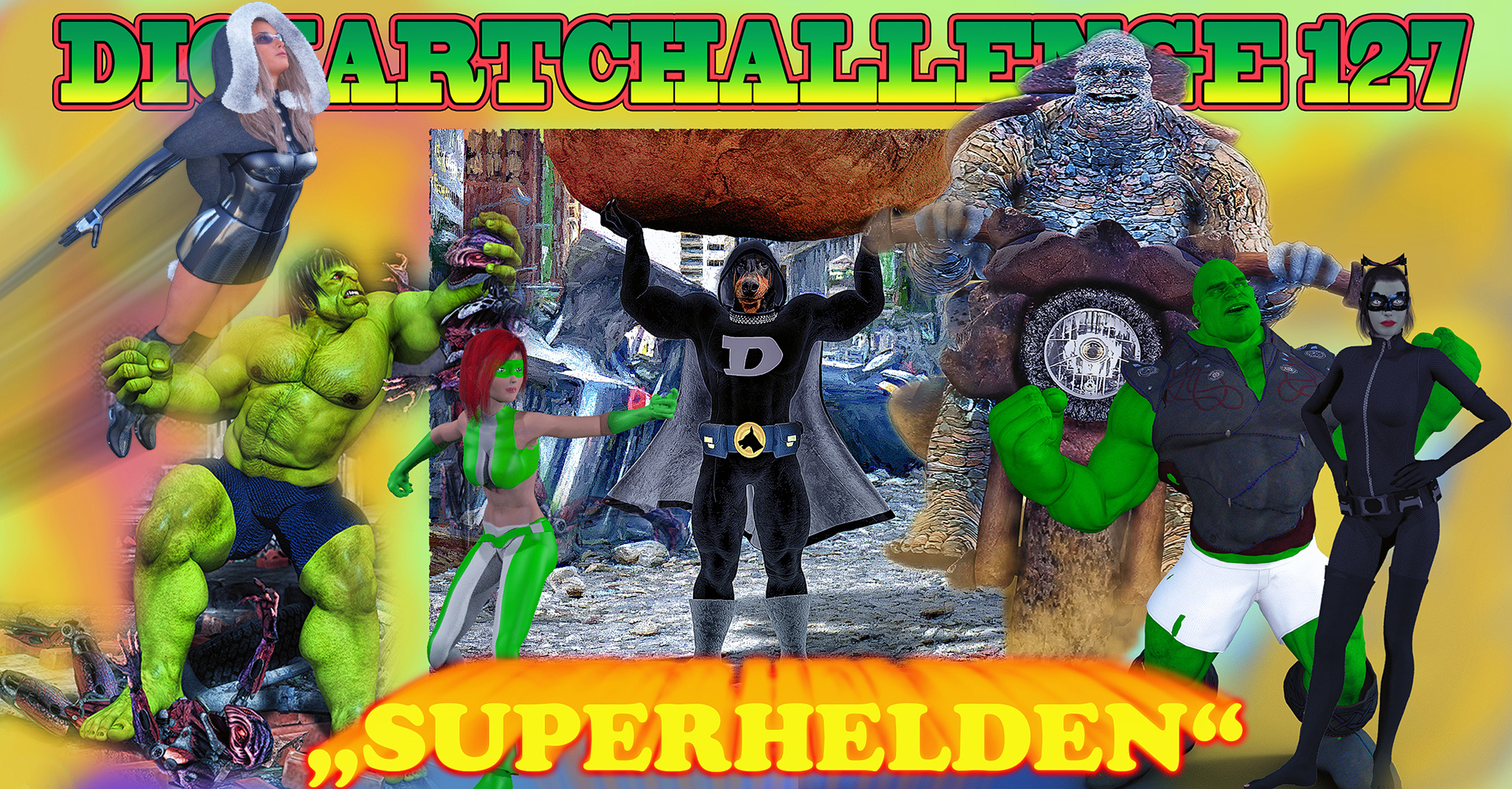 Digiartchallenge 127 -Superhelden-