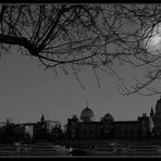 ... digital fantasy ... moon over Dresden ...