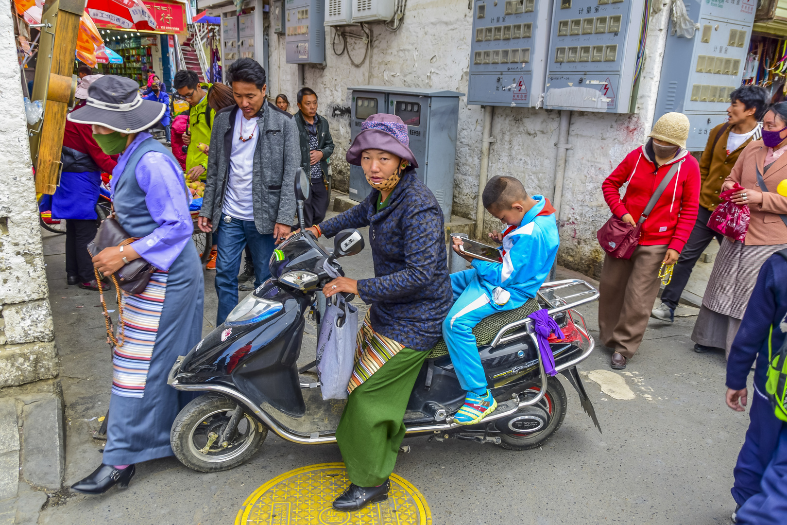 Digital Native, Lhasa, Tibet