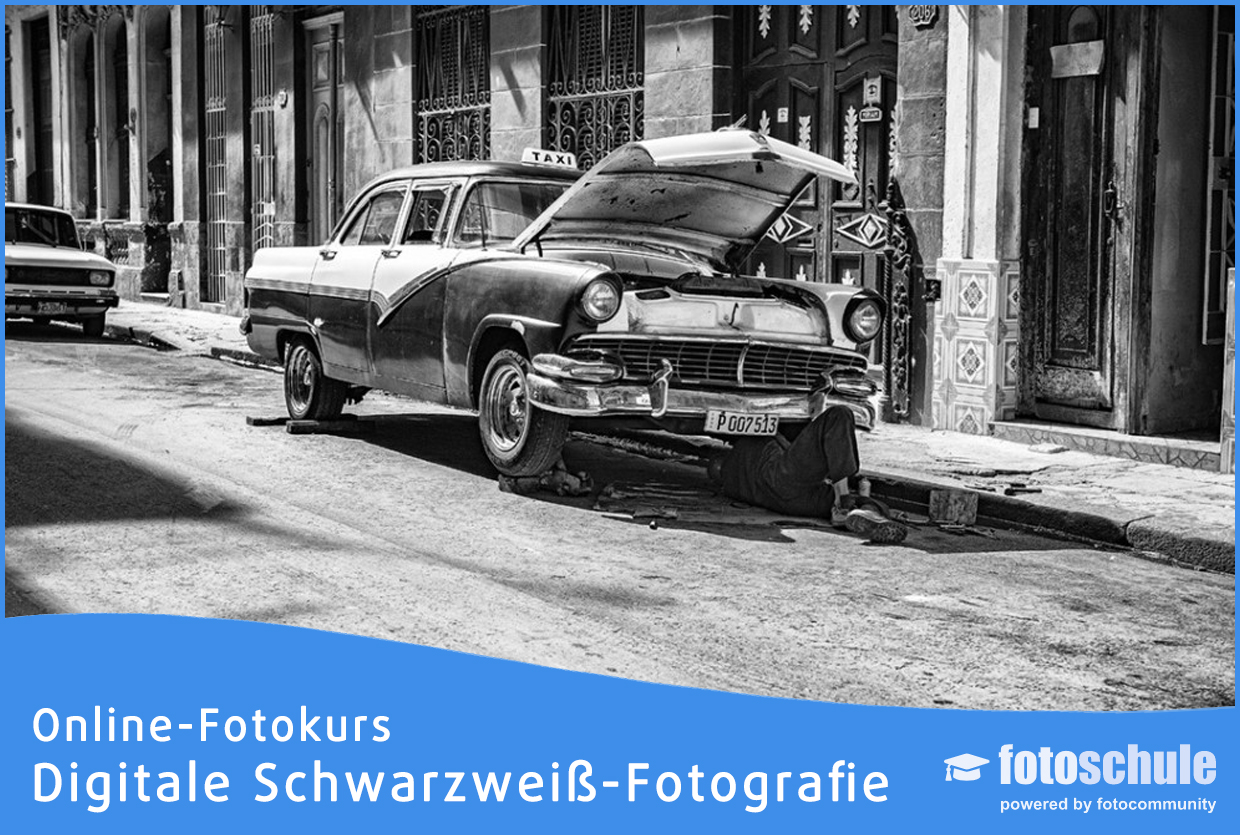 Digitale Schwarzweiß-Fotografie