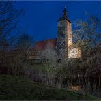 Diie Wasserburg in Egeln versteckt sich