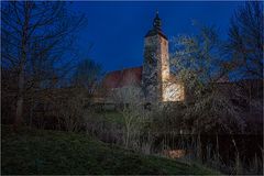 Diie Wasserburg in Egeln versteckt sich