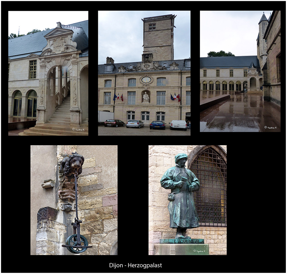 Dijon - Herzoglicher Palast - Detailaufnahmen