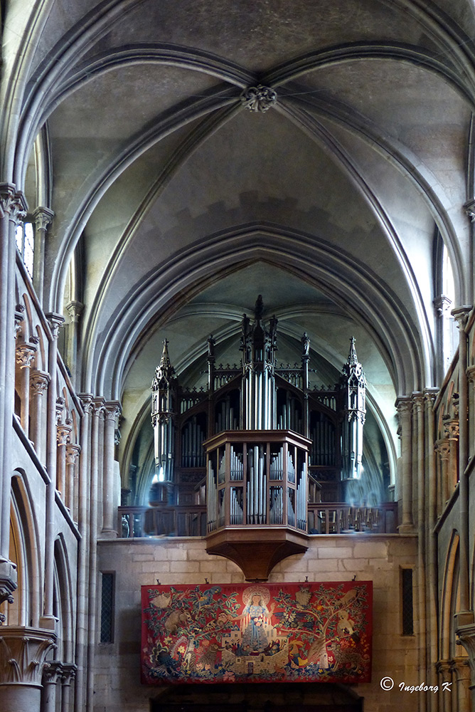 Dijon - Notre Dame - Orgel