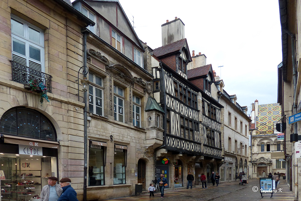Dijon - Zentrum - Einkaufsstraße