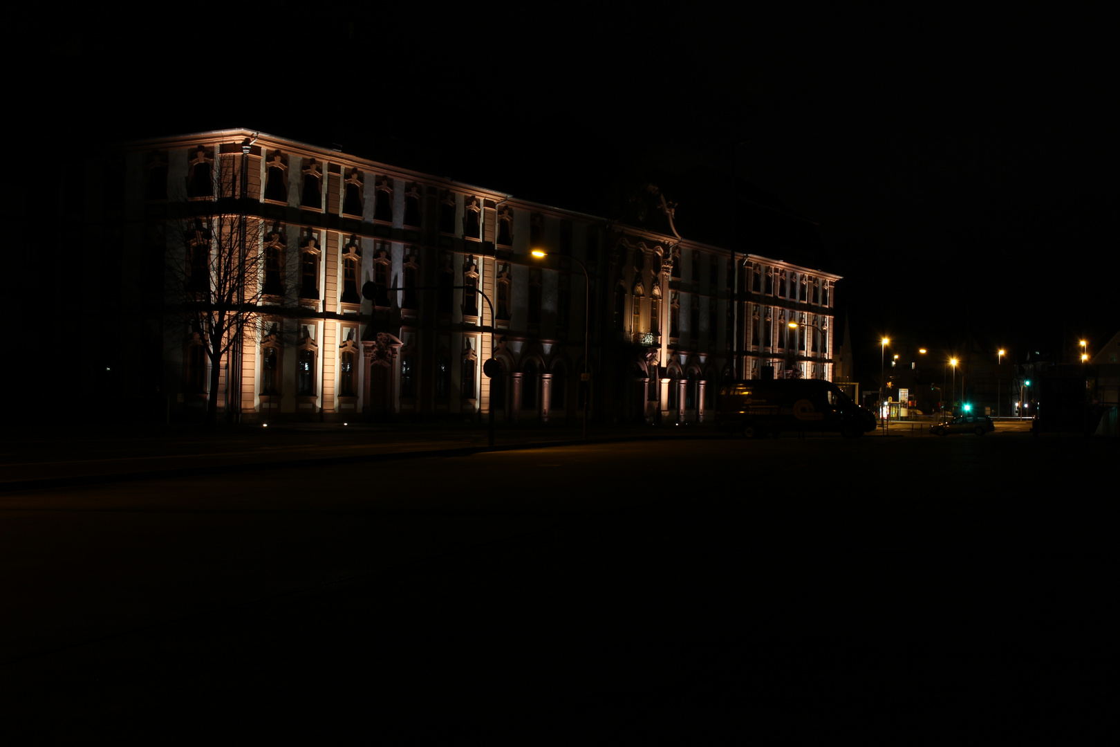 Dikasterialgebäude Koblenz bei Nacht (1)