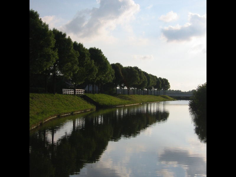 Dike in Enkhuizen