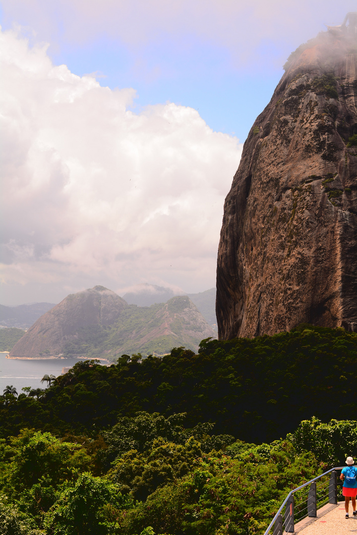 Dimensionen am Zuckerhut, Rio de Janeiro