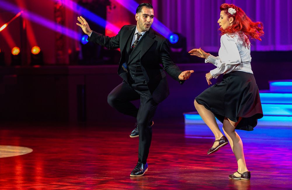 Dimitri&Aleksia Massotti beim Lindy Hop