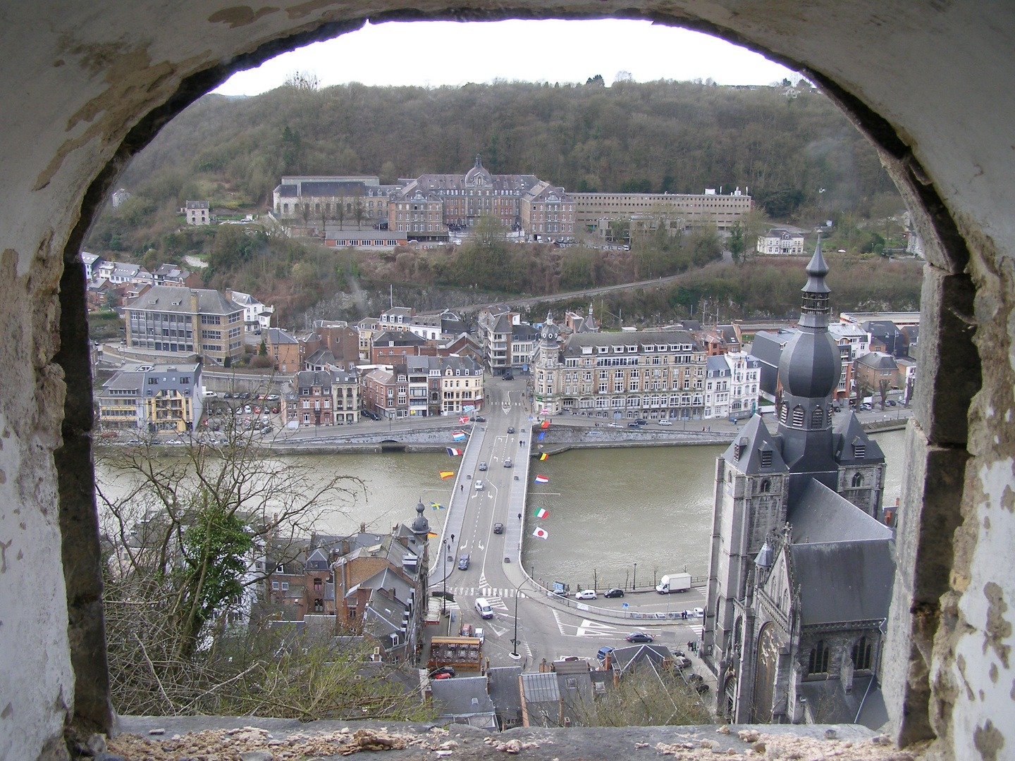 Dinant desde la ciudadela